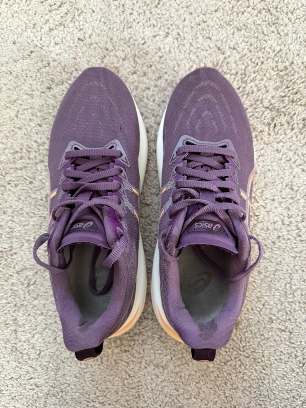 ASICS GT-2000 13 Womens Size 6.5 Dusty Mauve Purple Running Shoes 1012B666 - Picture 5 of 8